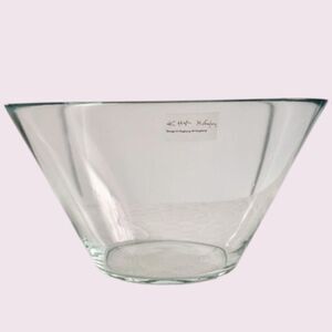 DISCONTINUED IKEA Trygg Large clear glass serving / Salad Bowl